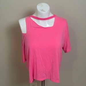 Alice + Olivia ROSLYN CUT OUT TEE